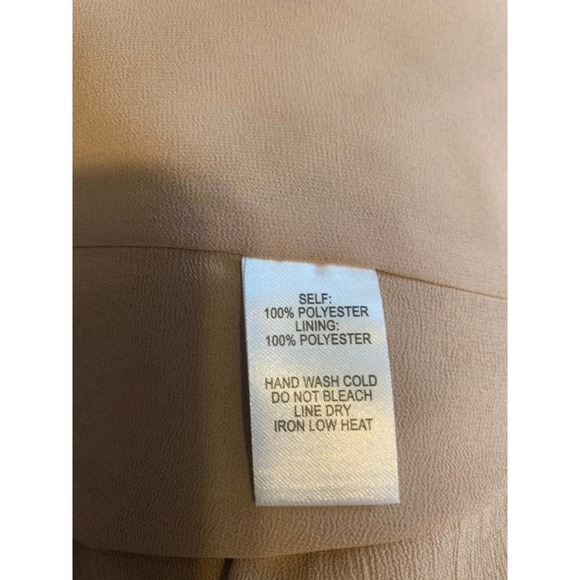 Lulus Beige Shift Dress Size Medium - Picture 8 of 9